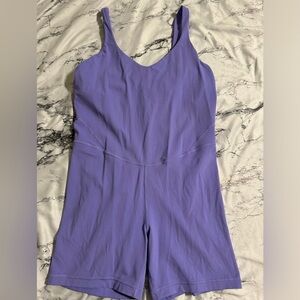 Lilac lululemon align romper size 14.